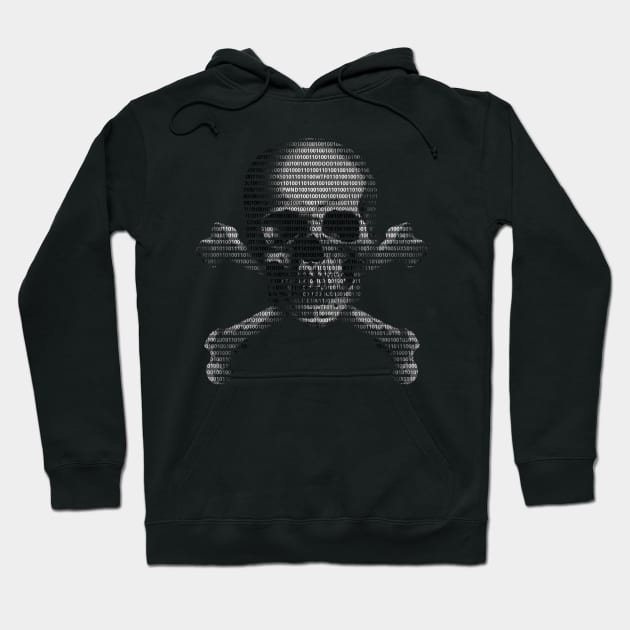 Hacker Skull Hoodie by Packrat